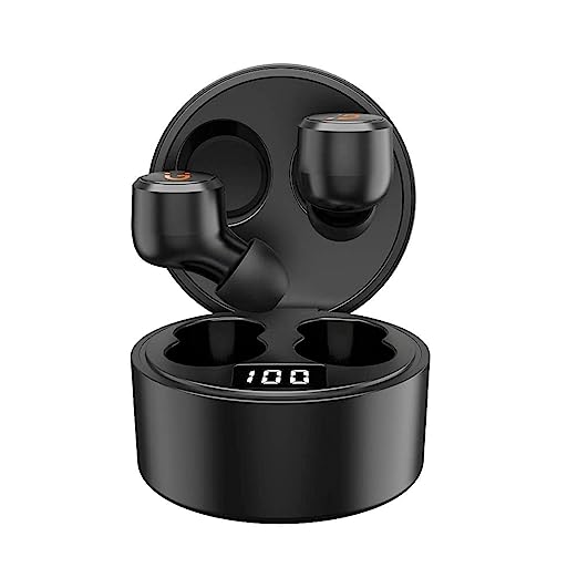 (Renewed) GIONEE Atom Ear Buds Truly Wireless Bluetooth In Ear Headset with Mic (Black) (Renewed) GIONEE Atom Ear Buds Truly Wireless Bluetooth In Ear Headset with Mic (Black)